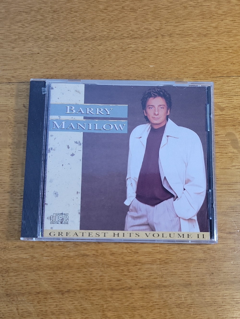 Barry Manilow - Greatest Hits Volume II (CD) - Brown & Cream Cover